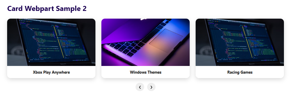 SharePoint Trending App SPFX Webpart